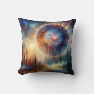 Summer Solstice Throw Pillow