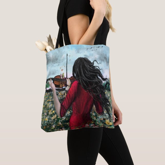 Summer Sonata Tote Bag (Close Up)