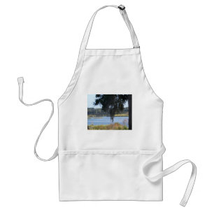 Summer southern lake reflections standard apron