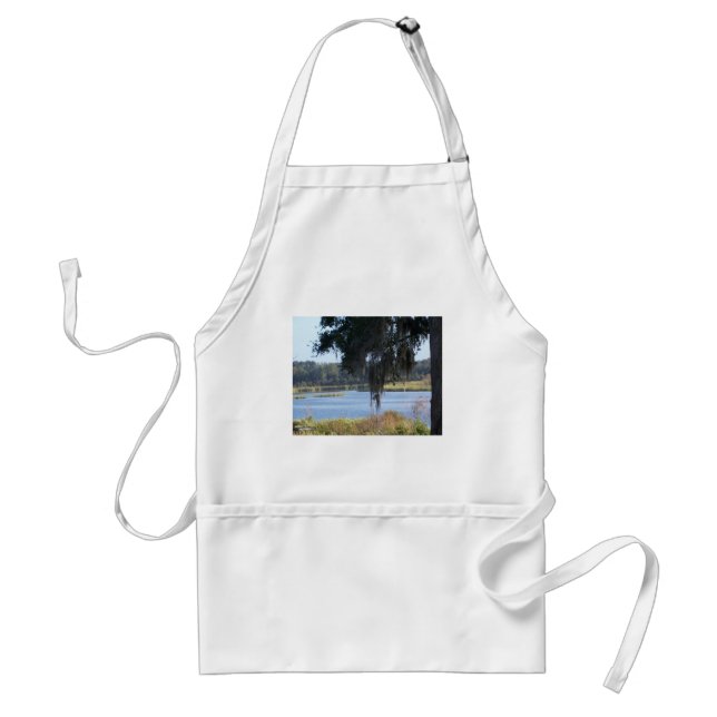 Summer southern lake reflections standard apron (Front)