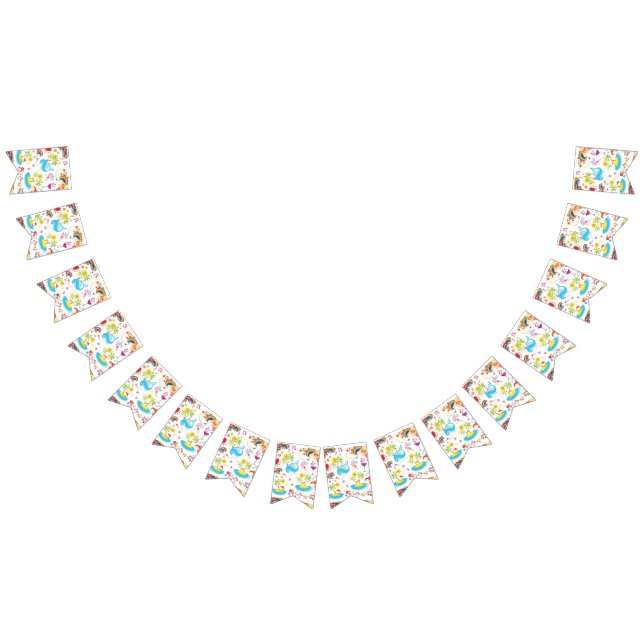 Summer Splash Bunting Flags (All)