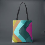 Summer Splash Colorful Abstract Art  Tote Bag<br><div class="desc">Summer Splash Colorful Abstract Art Tote.  Hand drawn artwork of green blue gold and magenta.  Enjoy!</div>