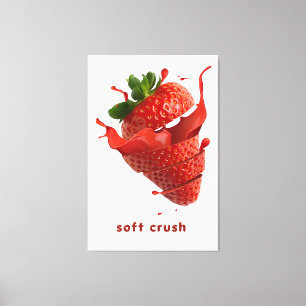 Summer Splash Fruit Wall Art Poster