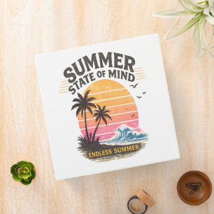 Summer State of Mind Vintage Binder
