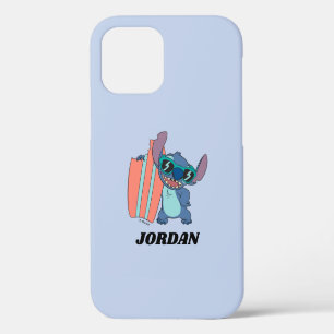 Summer Stitch with Surfboard iPhone 12 Case