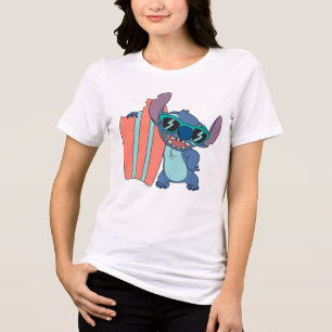 Summer Stitch with Surfboard Tri-Blend Shirt