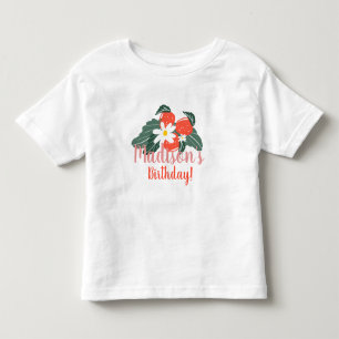 Summer Strawberry Birthday Party Toddler T-shirt