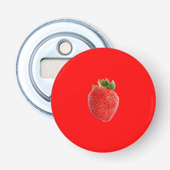 Summer Strawberry Bottle Opener (Front)