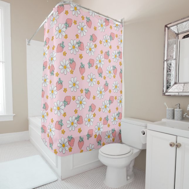 Summer Strawberry Daisy Pattern  (In Situ)