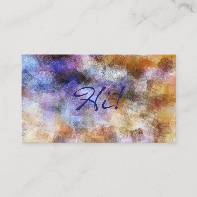 SUMMER STREAM BUSINESS CARD (Front)