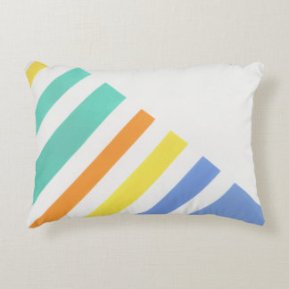 Summer Stripes Accent Pillow