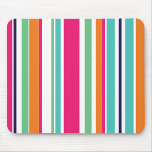 Summer Stripes Mouse Pad