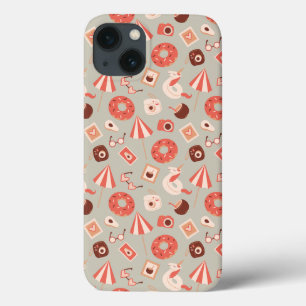 Summer Stuff Light Background iPhone 13 Case