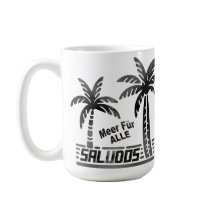 Summer Sun and Sea - "SALUDOS" - Palm Decor