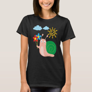 Summer sun and snail T-Shirt