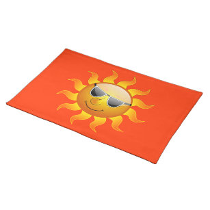 Summer Sun funny Placemats