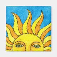 Summer Sun Magnet