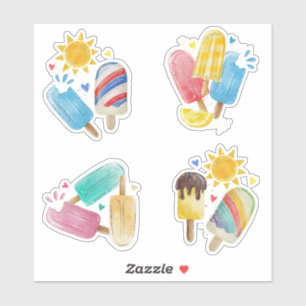 Summer Sun Pastel Creamsicle, Popsicle Collection