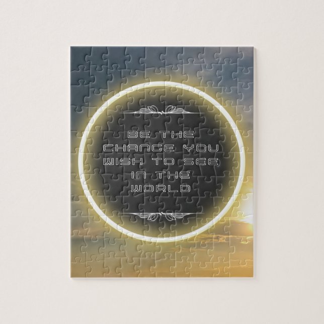 Summer Sun Quote Jigsaw Puzzle (Vertical)