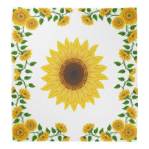 Summer Sunflower Scarf
