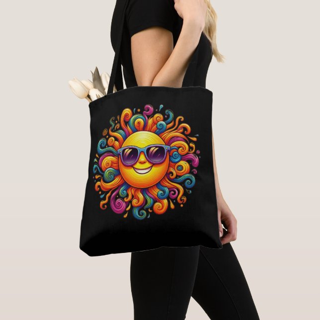 Summer Sunny Smiles- Tote Bag (Close Up)
