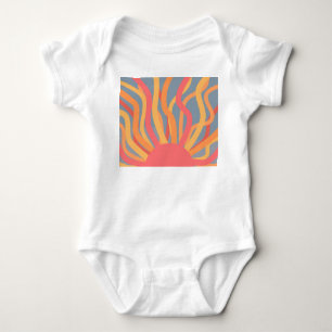 Summer Sunrise Baby Bodysuit