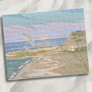 Summer Sunset Beach Jigsaw Puzzle
