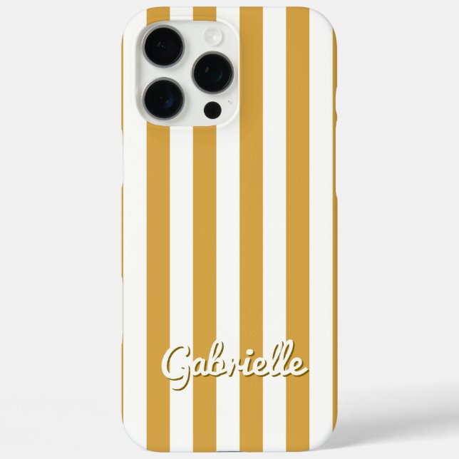 Summer Sunset Cabana Stripe Case-Mate iPhone Case (Back)