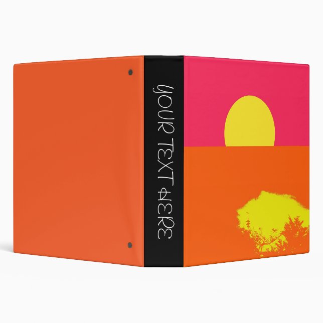 SUMMER SUNSET - Fine art Binders (Background)