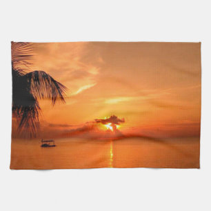 Summer Sunset Kitchen Towel