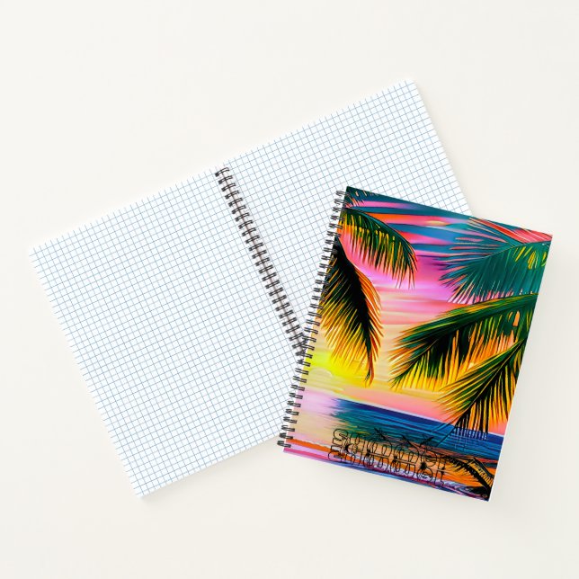 SUMMER SUNSET. NOTEBOOK (Inside)