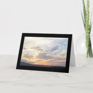 Summer Sunset- Song of Sol. 8:7 Greeting Card