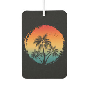 summer sunset sunrise vacation nature air freshener