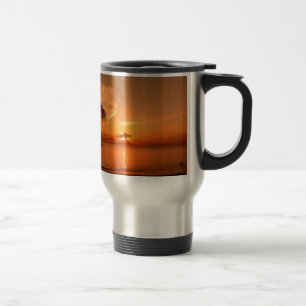 Summer Sunset Travel Mug