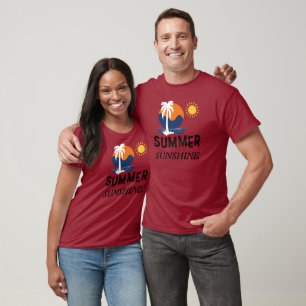 Summer Sunshine Baby Fine Jersey T-Shirt Design