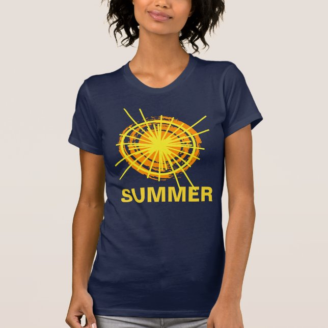Summer Sunshine Funny customizable T-Shirt (Front)