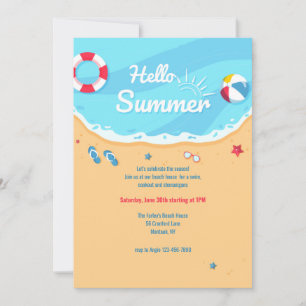Summer Sunshine Invitation