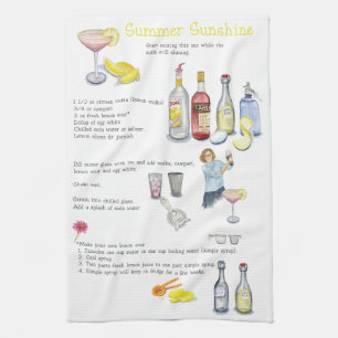 Summer Sunshine Kitchen Towel