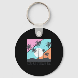 Summer Sunshine Paradise Beach Paradise California Keychain