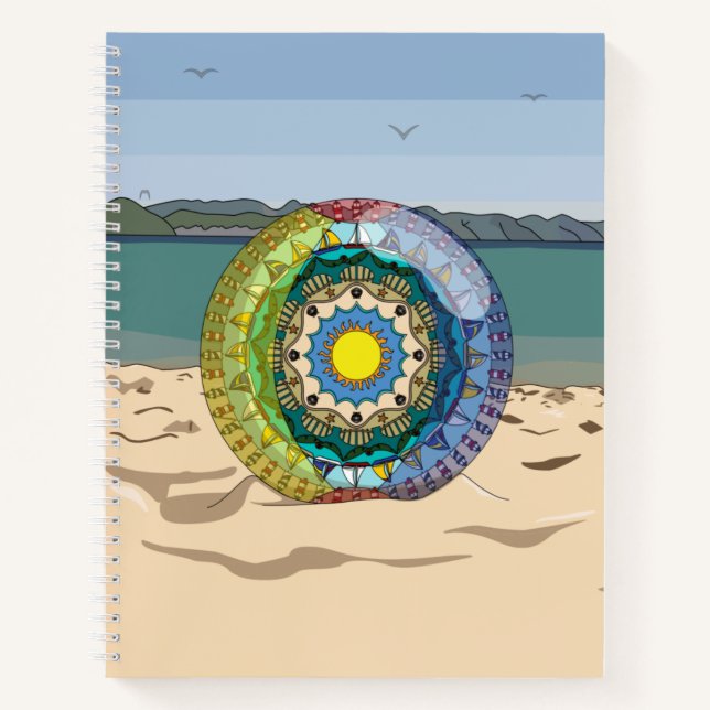 Summer Sunshine Spiral Notebook (Front)