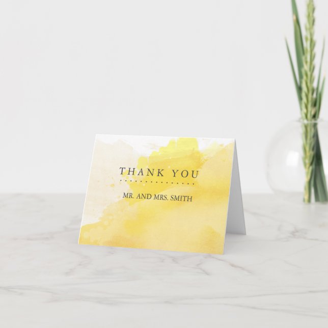 Summer Sunshine Thank You Notes (Front)