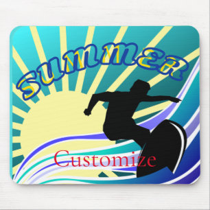 Summer Surfing Fun Thunder_Cove Mouse Pad