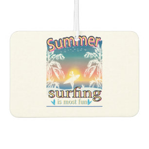 Summer - Surfing Is Most Fun Air Freshener