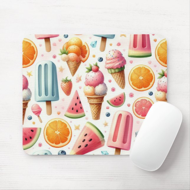 Summer Sweet escape Mouse Pad (With Mouse)