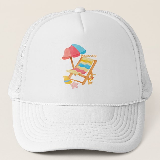 Summer sweetness trucker hat (Front)