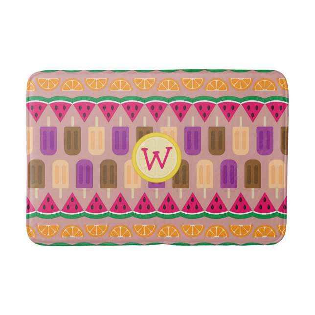 Summer Sweets Bath Mat (Front)