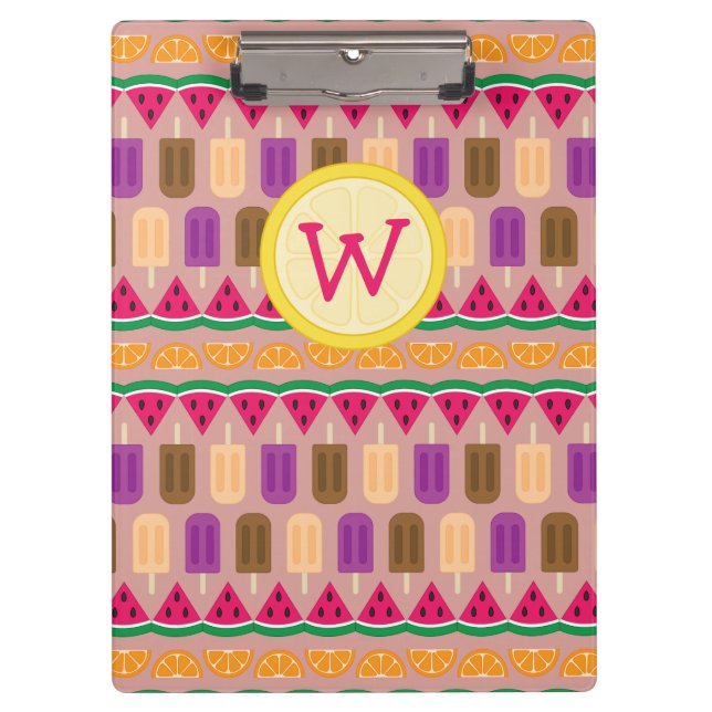 Summer Sweets Clipboard (Front)