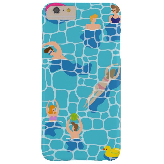 Summer Swimming Pool Design Phone Case (Back)