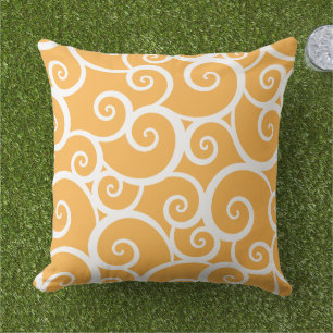Summer Swirl Outdoor Pillow