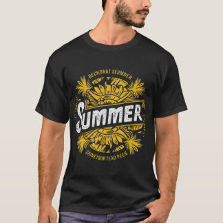 Summer t shirt design, Beach t-shirt Design.